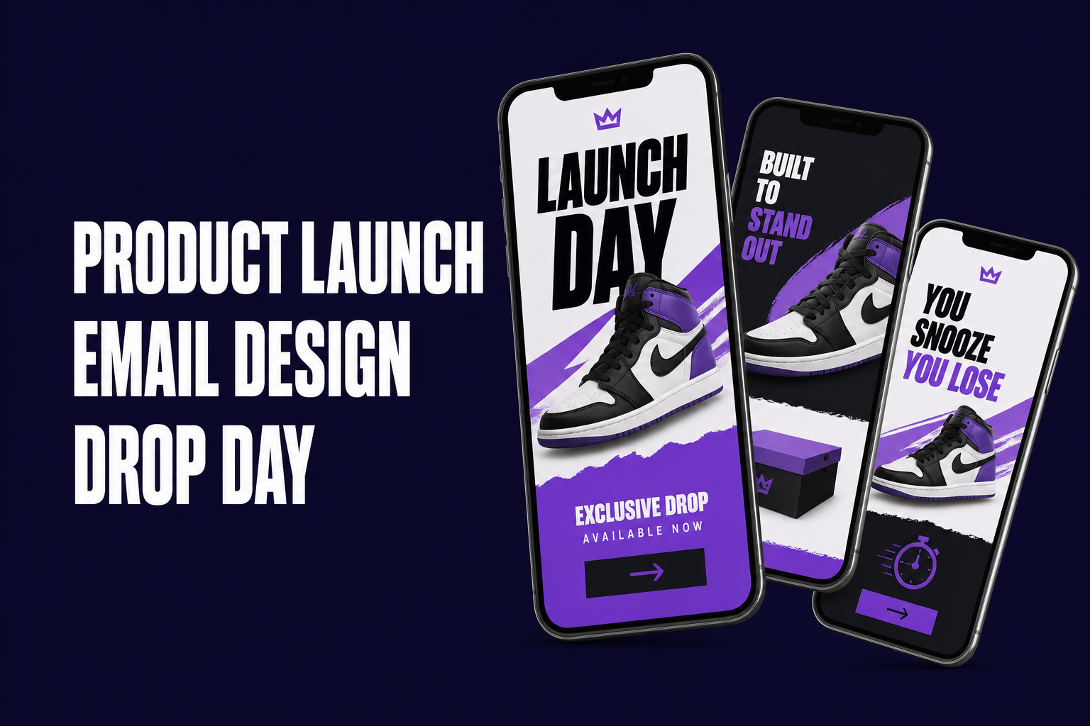 Product Launch Email Design: Hierarchy and CTAs for Drop Day Pressure - cover image